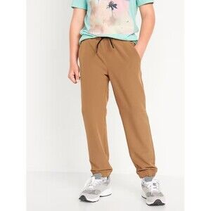 Old Navy StretchTech Jogger Pants Boys XL 14-16 Brown Performance Stretch NEW